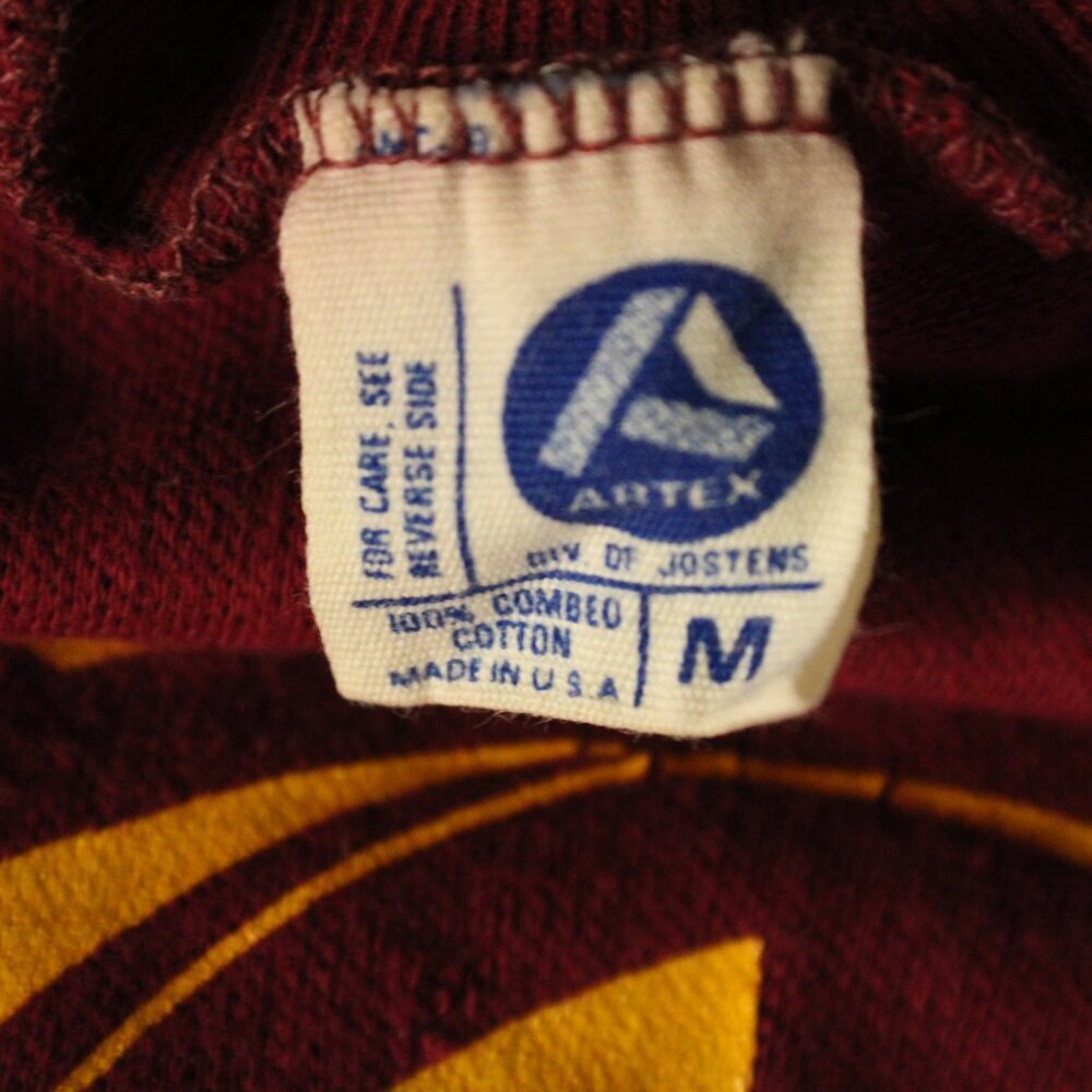 Vintage‎ Florida State Seminoles FSU Helmet Graphic Shirt Artex USA Size M​ - Picture 7 of 8